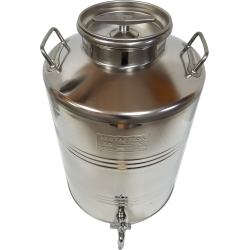 50lt (13.2 gallons) Stainless Steel Olive Oil Container